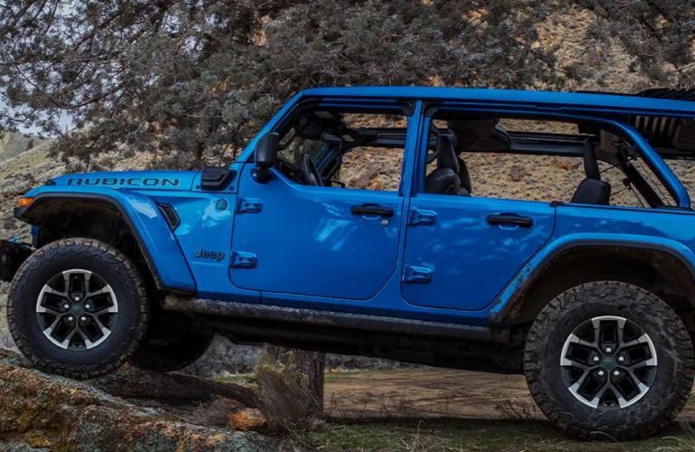 2025 Jeep Wrangler exterior blue