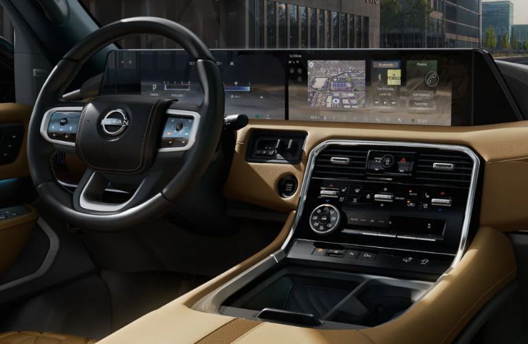2026 Nissan Armada interior front dash