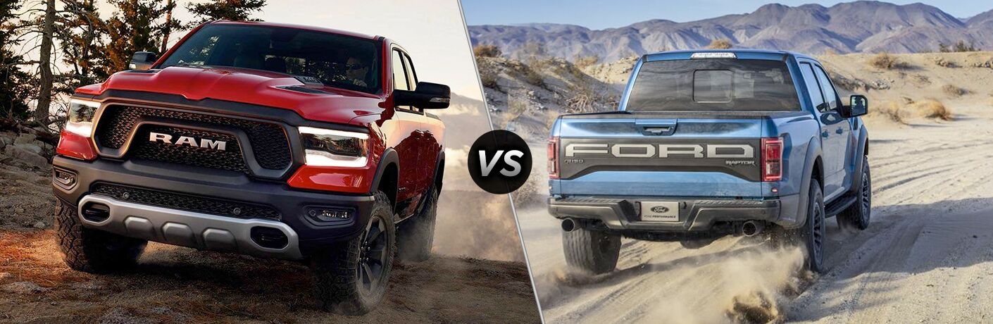 Another side-by-side comparison of the 2019 Ram 1500 vs. 2019 Ford F-150.