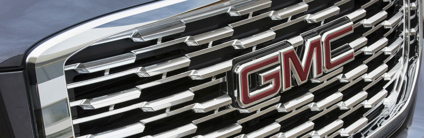 A close up photo of the special used on the 2019 GMC Yukon Denali.
