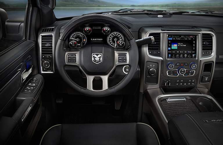The interior of the 2017 Ram 2500 is very well laid out and easy to use