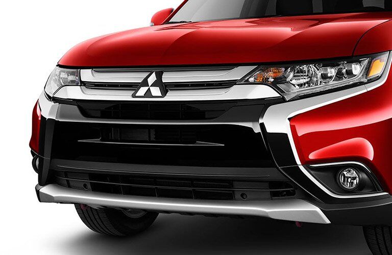 Grille of the 2017 Mitsubishi Outlander