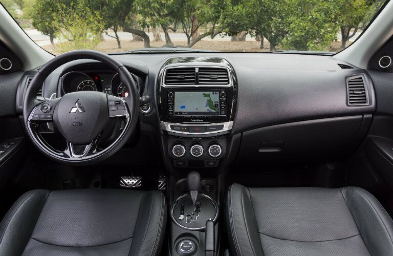 2017 Mitsubishi Outlander Sport's dashboard