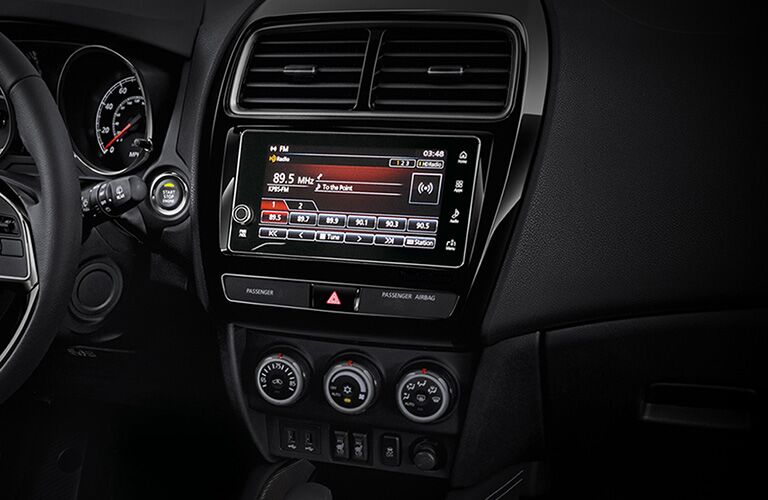 2019 Mitsubishi Outlander Sport interior front sound system