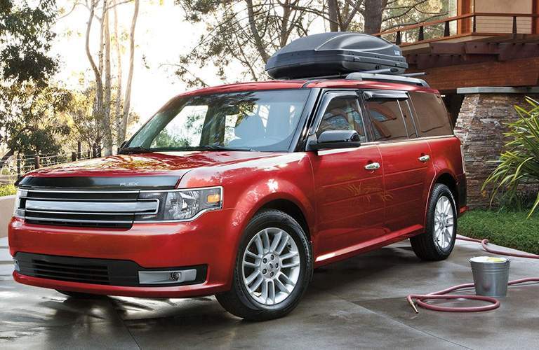 2018 Ford Flex Red Exterior Front View