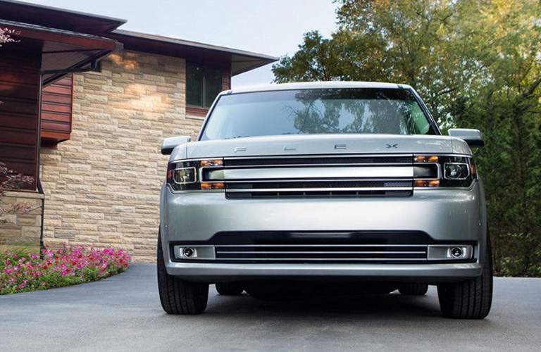 2018 Ford Flex Silver Exterior Front View
