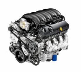 View of the 5.3L V8 Engine of a 2019 Chevrolet Silverado 1500