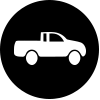 Black Truck Icon