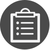 Clipboard on gray