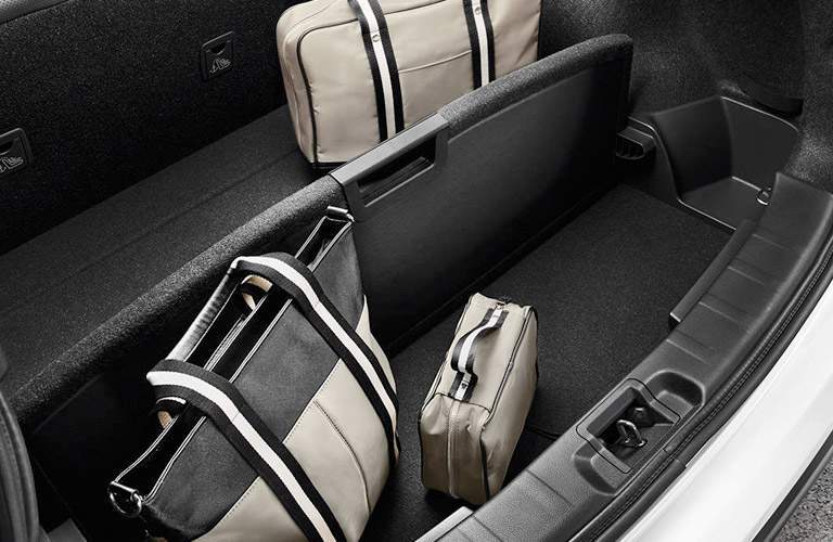 2017 Nissan Rogue Sport Trunk with luggage