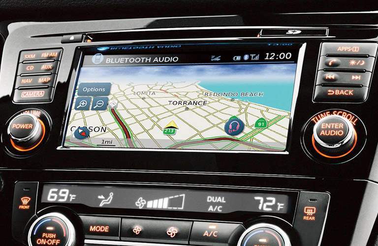 2017 Nissan Rogue Sport Navigation Display