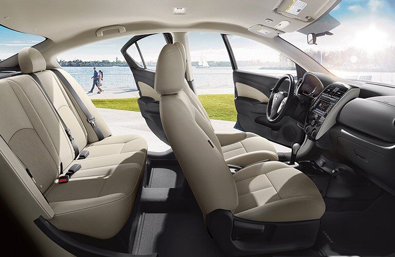2017 Nissan Versa El Paso TX Side Interior