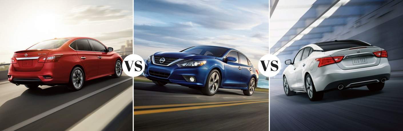 Altima Vs Maxima >> 2018 Nissan Sentra Vs Altima Vs Maxima Altima Vs Maxima >> 2018 Nissan Sentra Vs Altima Vs Maxima
