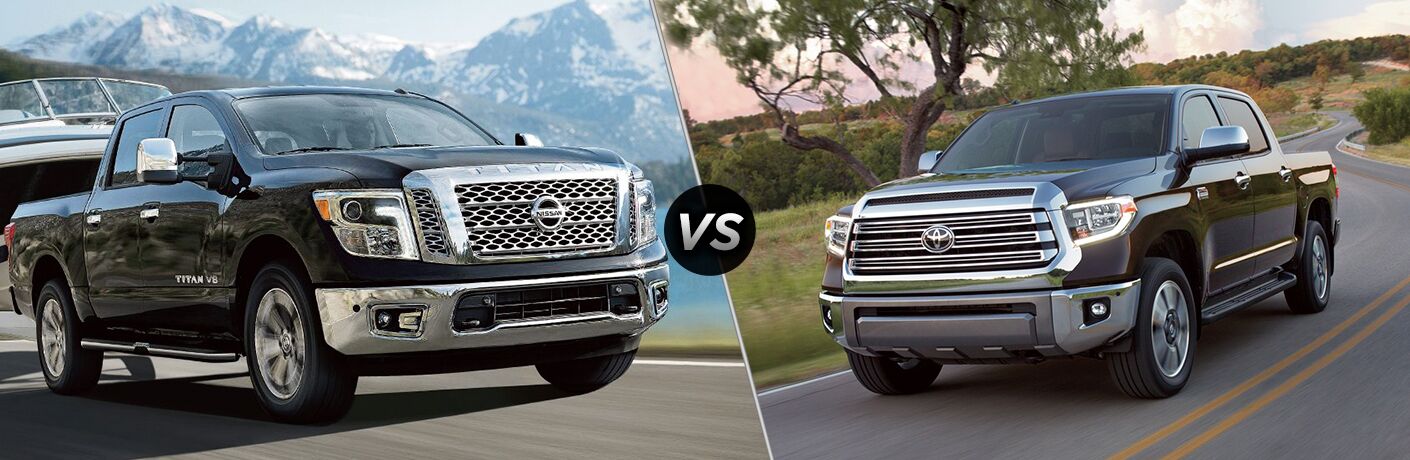 2018 Nissan TITAN vs Toyota Tundra