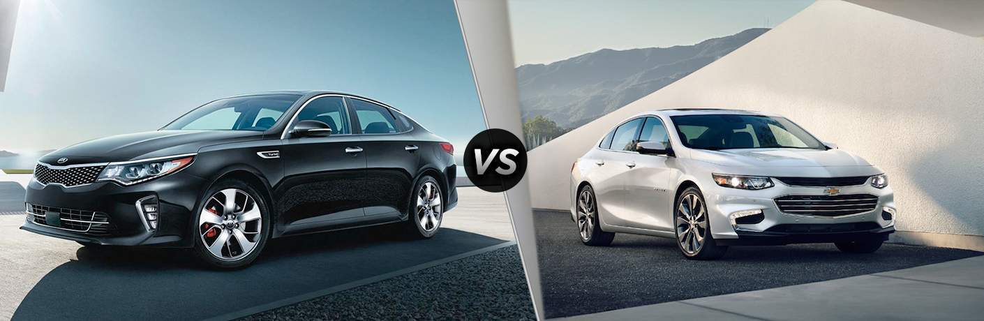2018 Kia Optima Vs Chevy Malibu