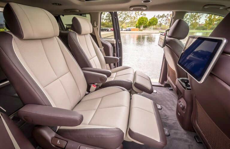 2019 Kia Sedona rear seats