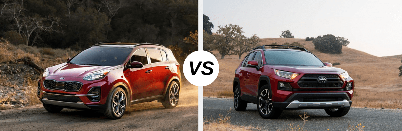 2020 Kia Sportage vs 2019 Toyota RAV4