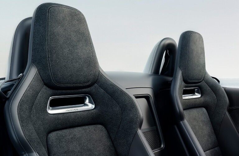 Black seats in 2021 Jaguar F-TYPE