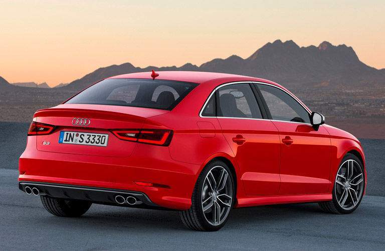 red audi s3