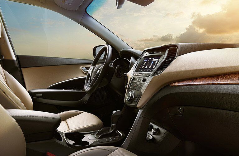 2017 Hyundai Santa Fe Interior Dashboard