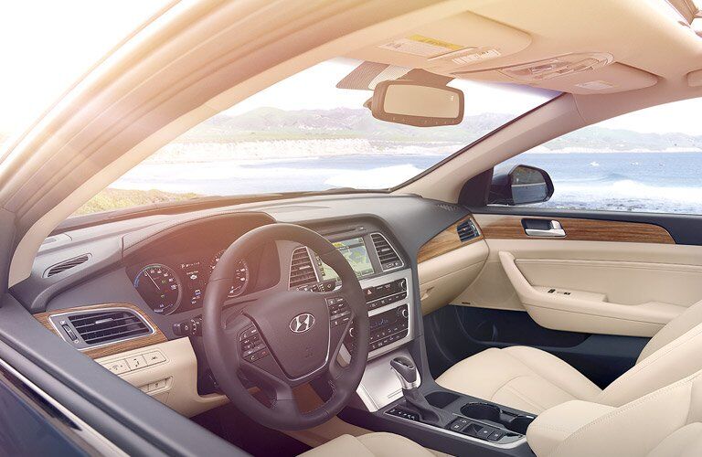 2017 Hyundai Sonata Hybrid Interior Cabin