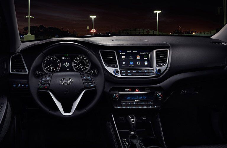 2017 Hyundai Tucson dashboard
