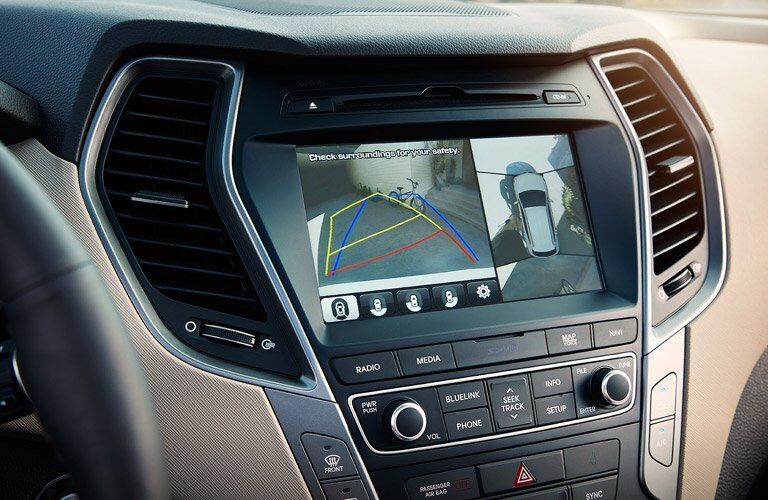2017 Hyundai Santa Fe Sport Interior Display Audio