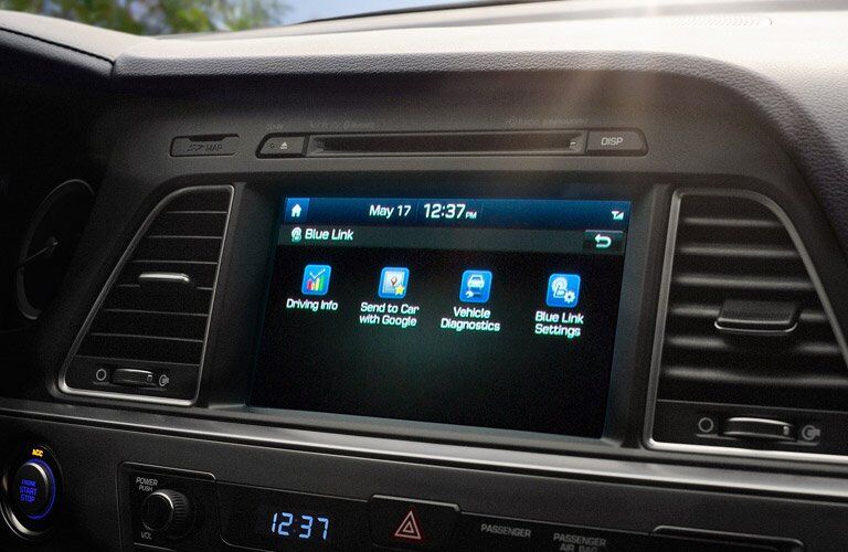2017 Hyundai Sonata Interior Cabin Display Audio