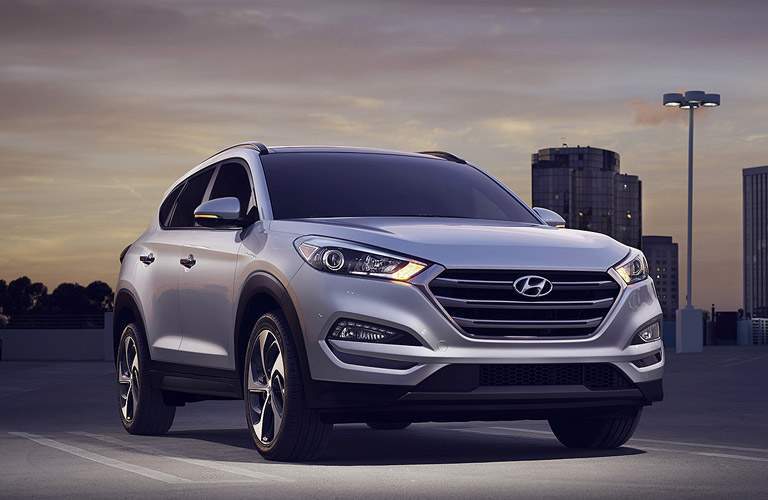 2017 Hyundai Tucson Exterior Passenger Side Front Angle