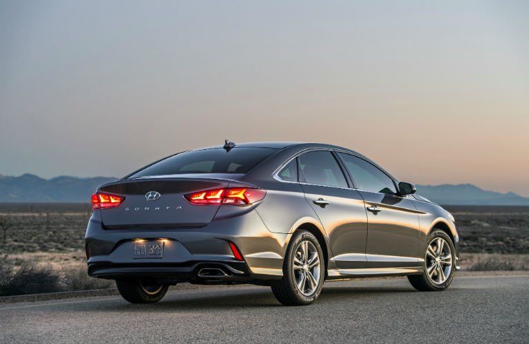2018 Hyundai Sonata Exterior Rear Profile