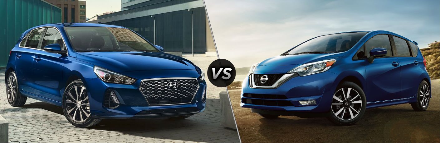 2019 Hyundai Elantra Gt Vs 2019 Nissan Versa Note