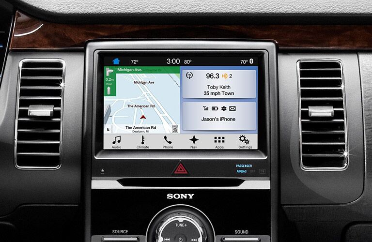 Ford Flex infotainment system