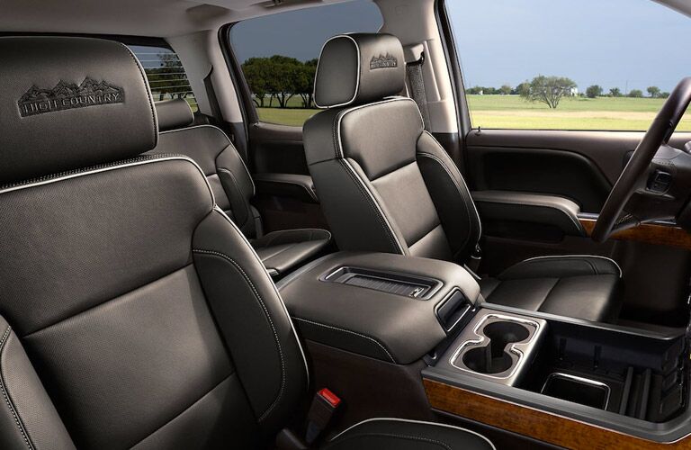 Chevy Silverado 1500 front passenger seats