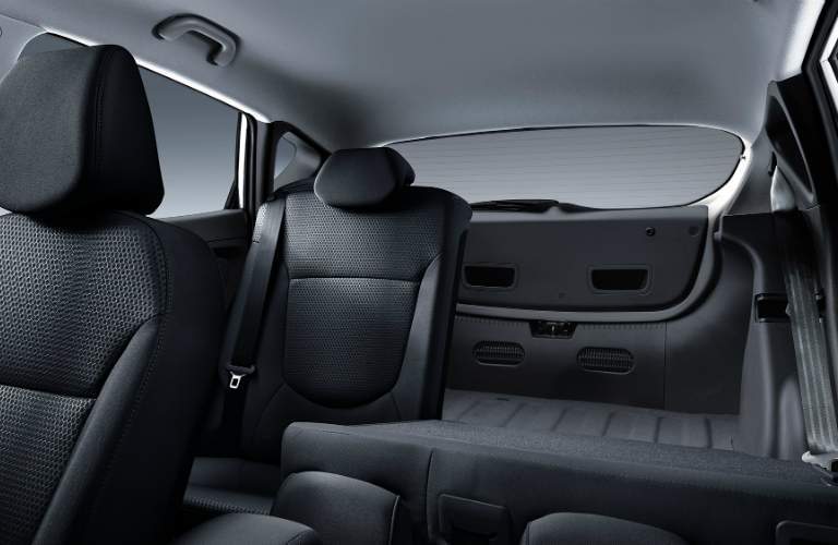 2017 hyundai accent rear cargo space