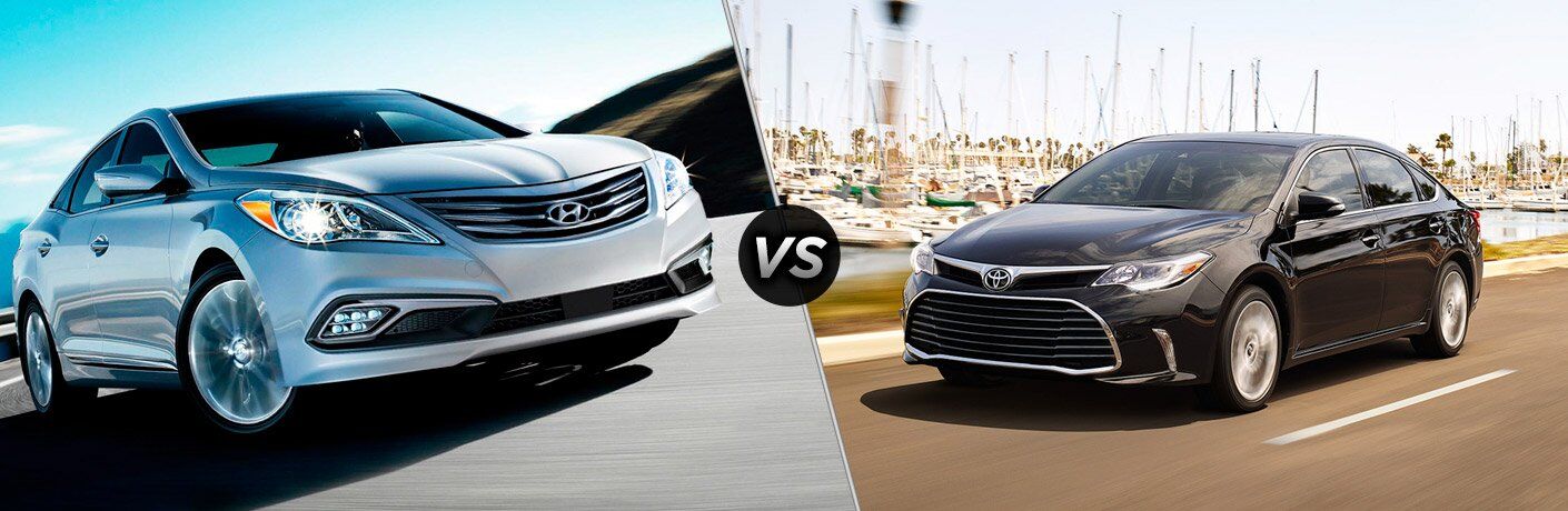 2017 Hyundai Azera Vs Toyota Avalon