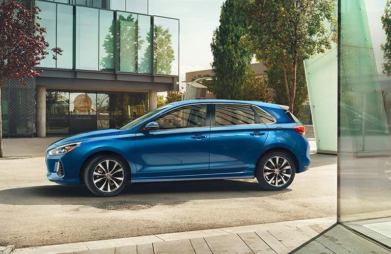 2018 elantra gt in blue