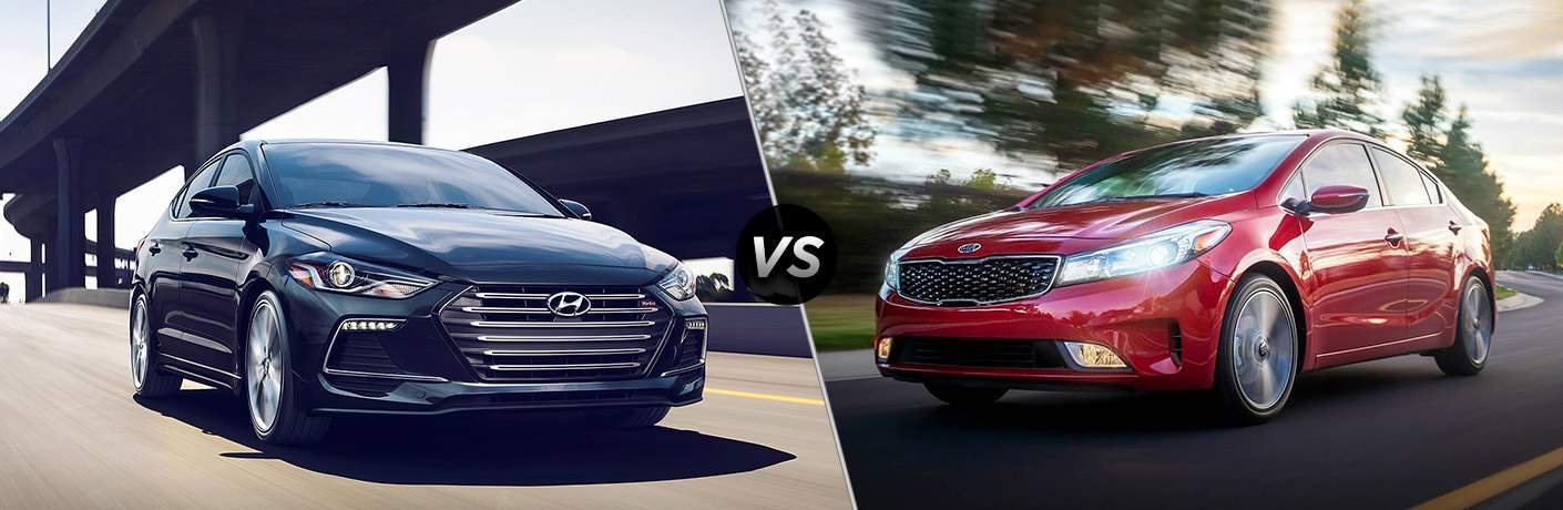 2018 Hyundai Elantra Vs 2018 Kia Forte