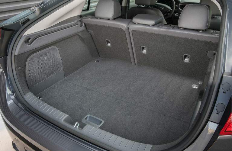 2018 Hyundai Ioniq Hybrid rear cargo area
