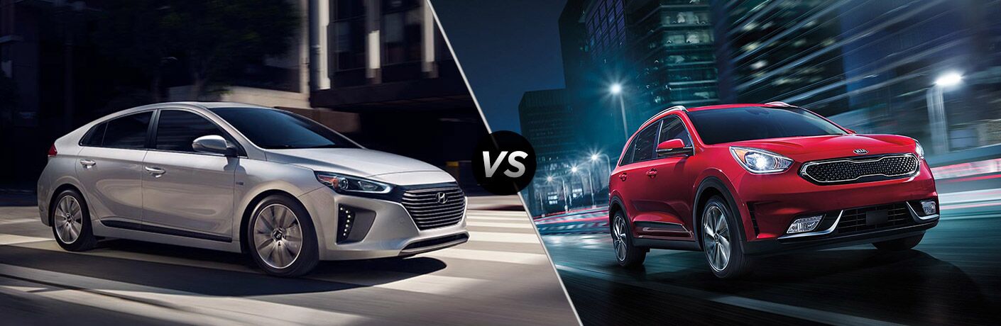 2018 Kia Niro Hybrid Vs 2018 Hyundai Ioniq Hybrid Palm