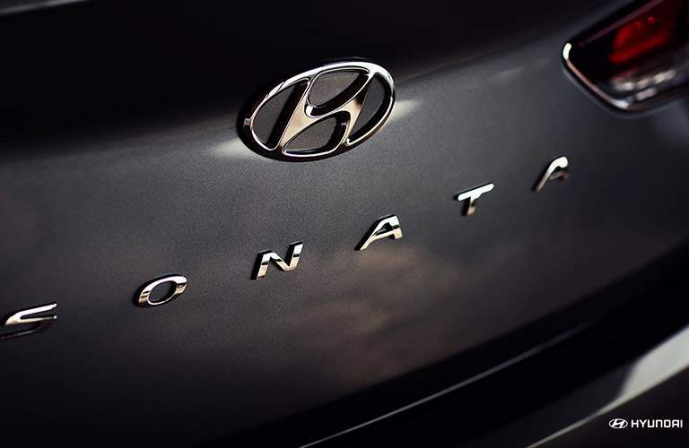 2018 Hyundai Sonata badging