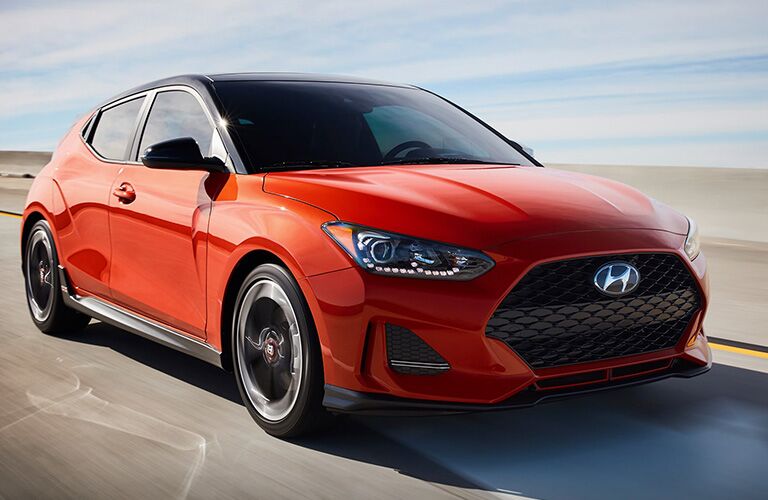 Orange 2019 Hyundai Veloster
