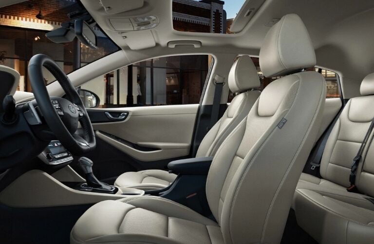Seating in 2019 Hyundai Ioniq Hybrid
