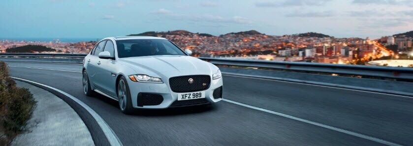 2018 Jaguar XF in Fuji White