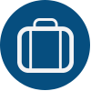 Ford Blue Luggage Icon