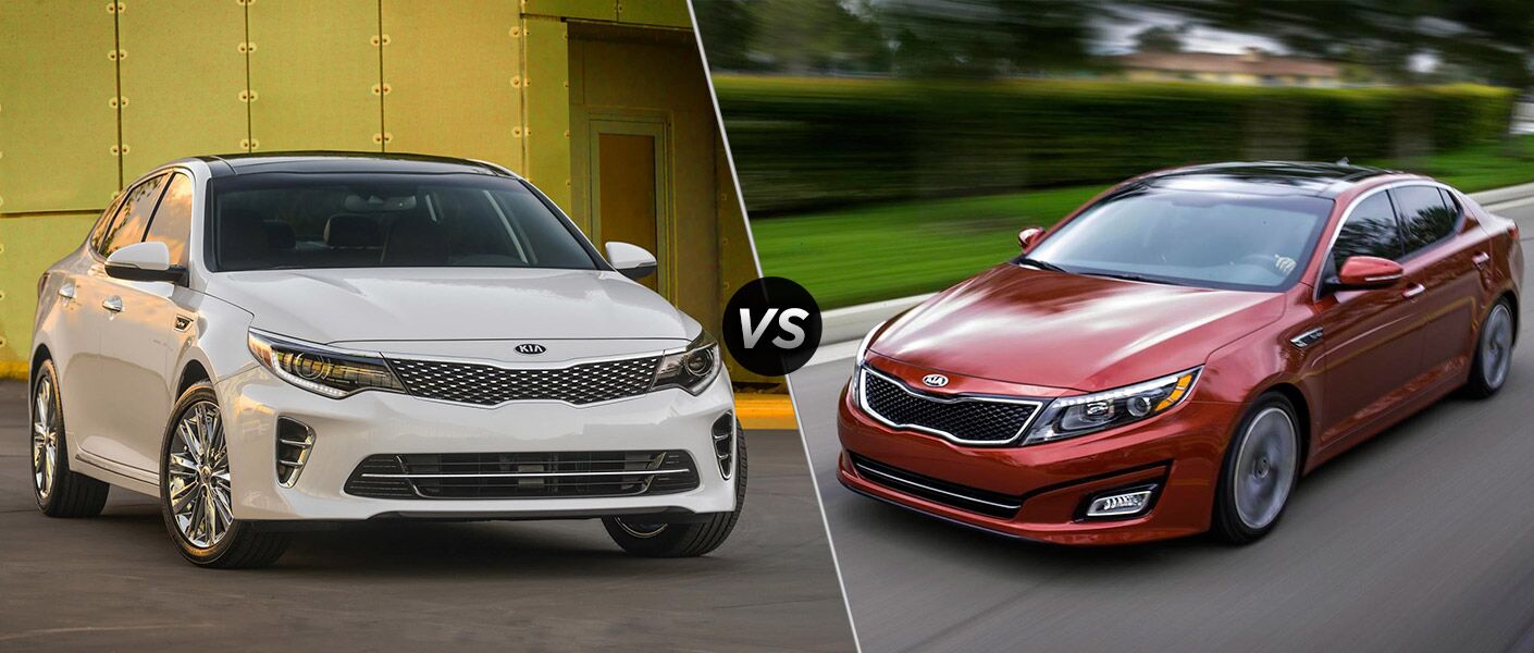 2015 Kia Optima vs 2016 Kia Optima