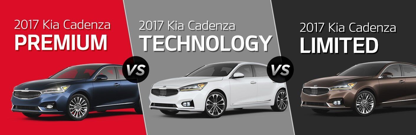 2017 Kia Cadenza Trim Levels Premium Vs Technology Limited