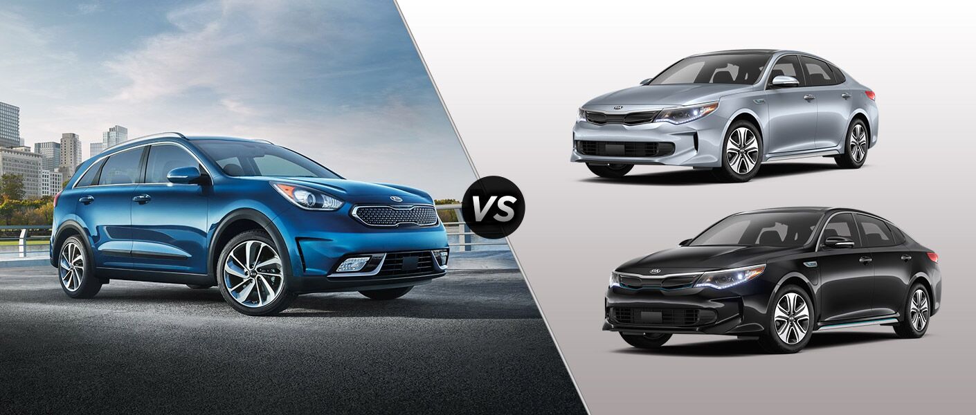 2017 Kia Niro Vs Optima Hybrid Plug In 2017 Kia Niro Vs Optima Hybrid Plug In