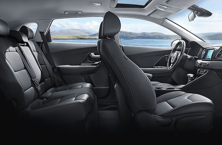 2018 Kia Niro Hybrid interior passenger seats