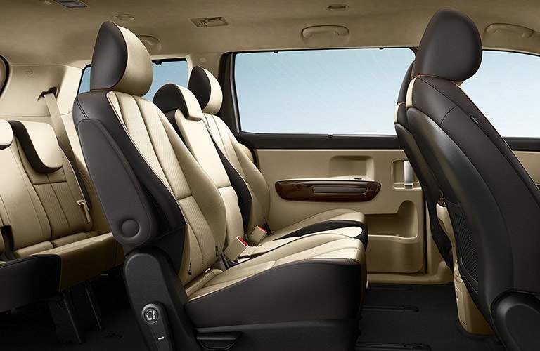 2018 Kia Sedona interior passenger seats