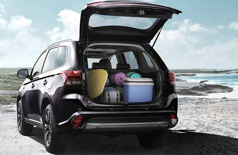 El espacio de carga del 2018 Mitsubishi Outlander PHEV